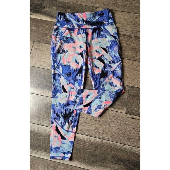 Sweaty Betty Lava Print Power Run Leggings - Picture 9 of 11